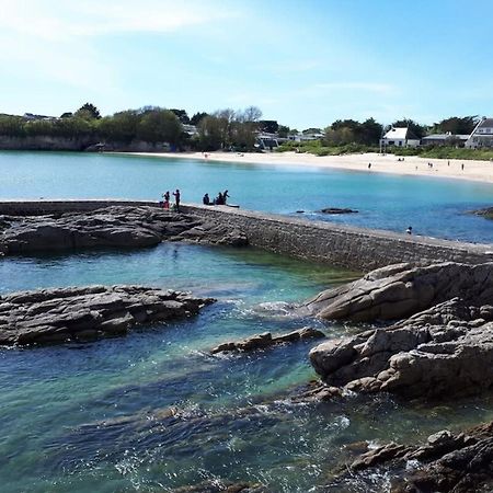 LES PIEDS DANS L’EAU ! T2 Archi Cosy – Vue mer 180° Ploemeur Exterior foto