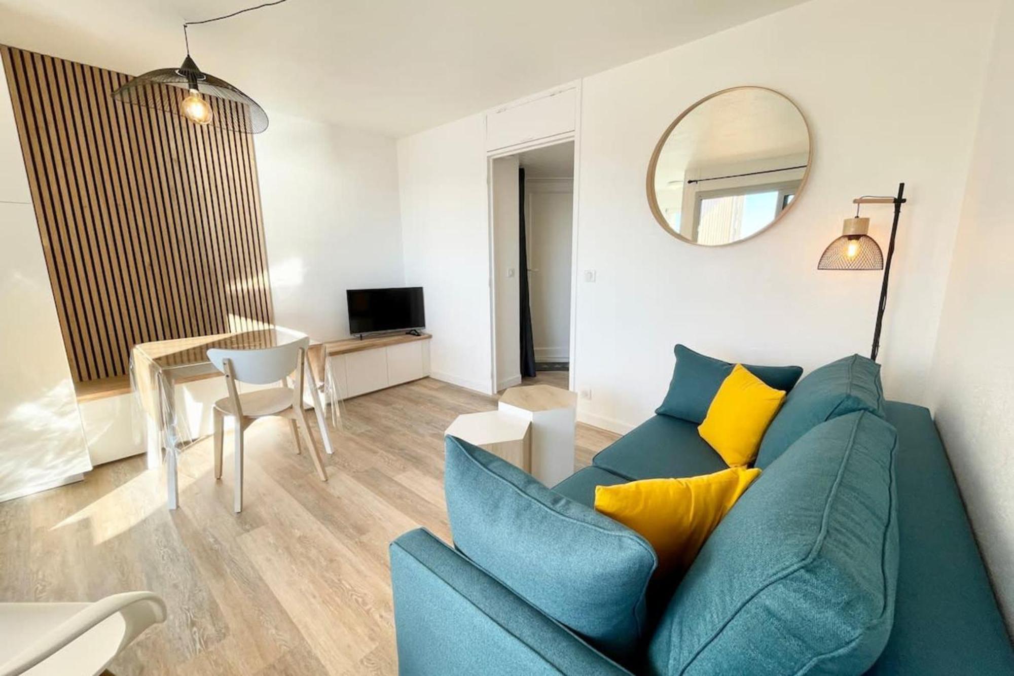 LES PIEDS DANS L’EAU ! T2 Archi Cosy – Vue mer 180° Ploemeur Exterior foto
